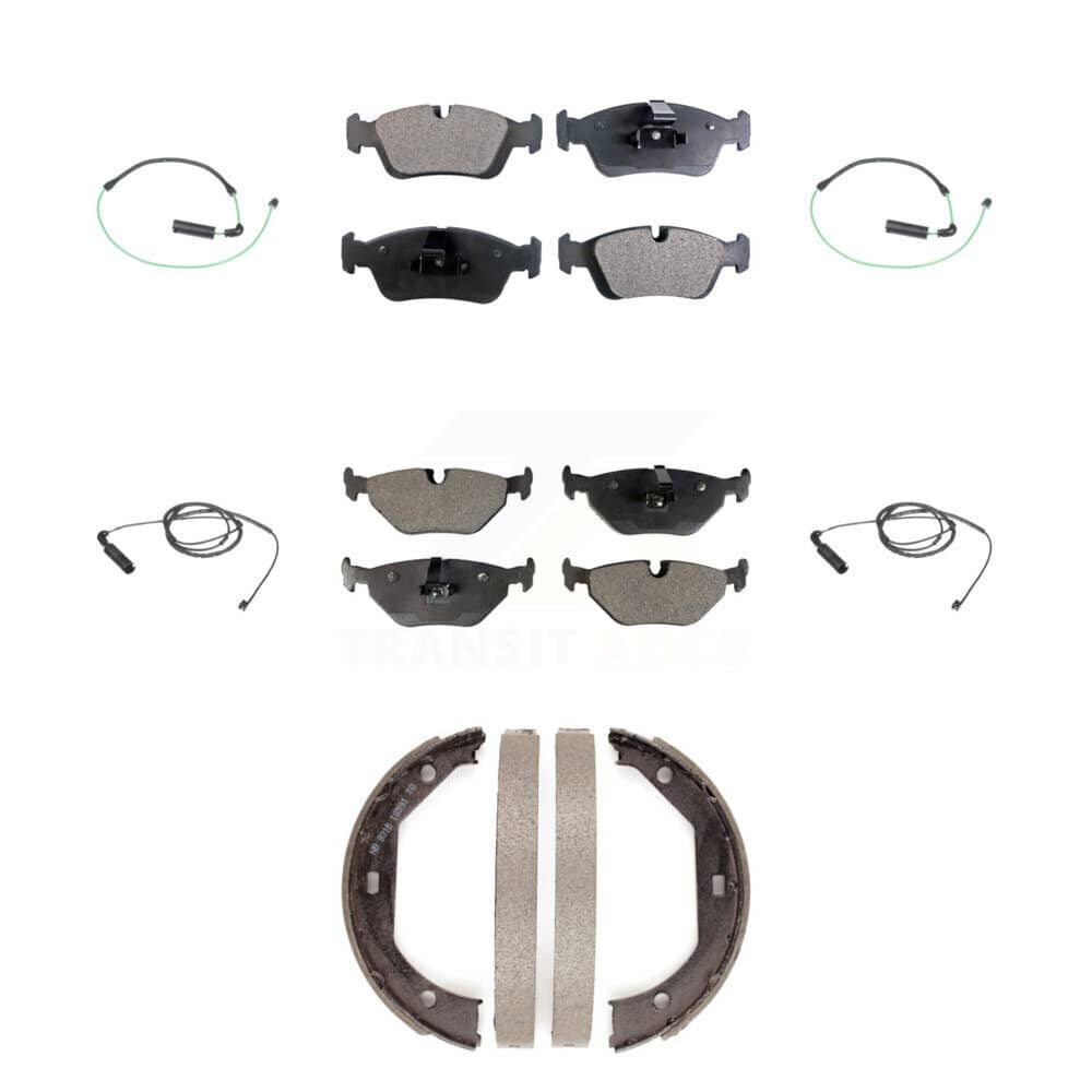 Positive Plus - KPW-100555 - Front and Rear Disc Brake Pad Kits