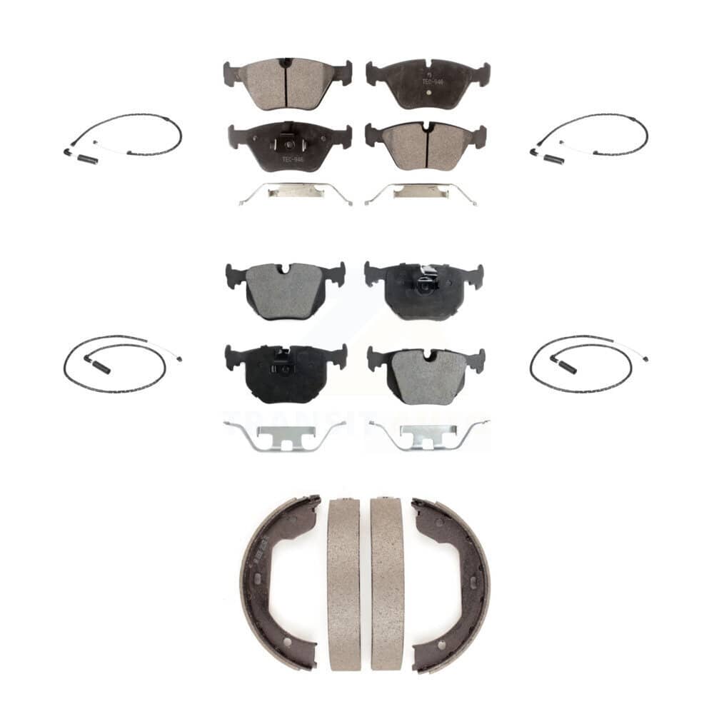 Positive Plus - KPW-100561 - Front and Rear Disc Brake Pad Kits
