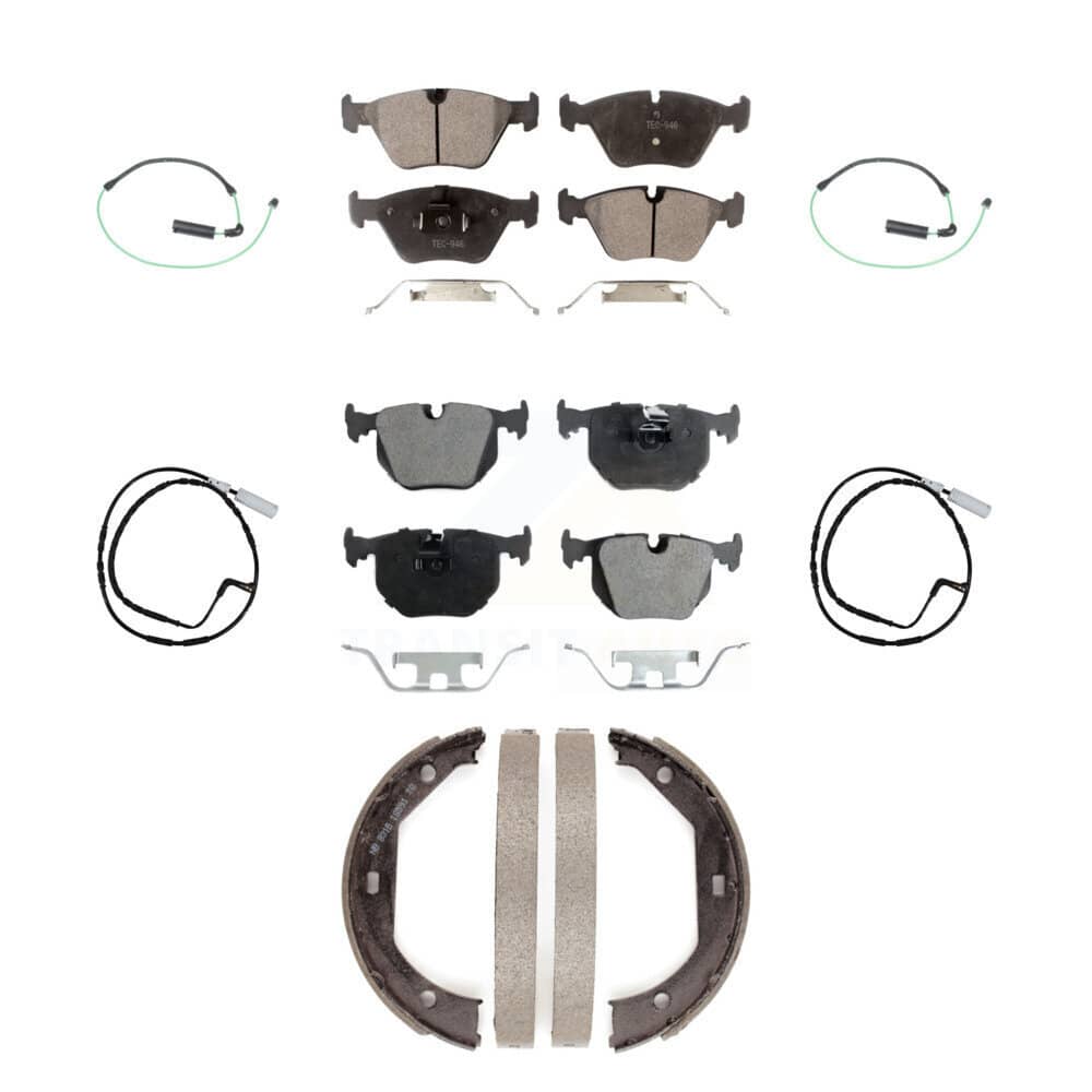 Positive Plus - KPW-100562 - Front and Rear Disc Brake Pad Kits