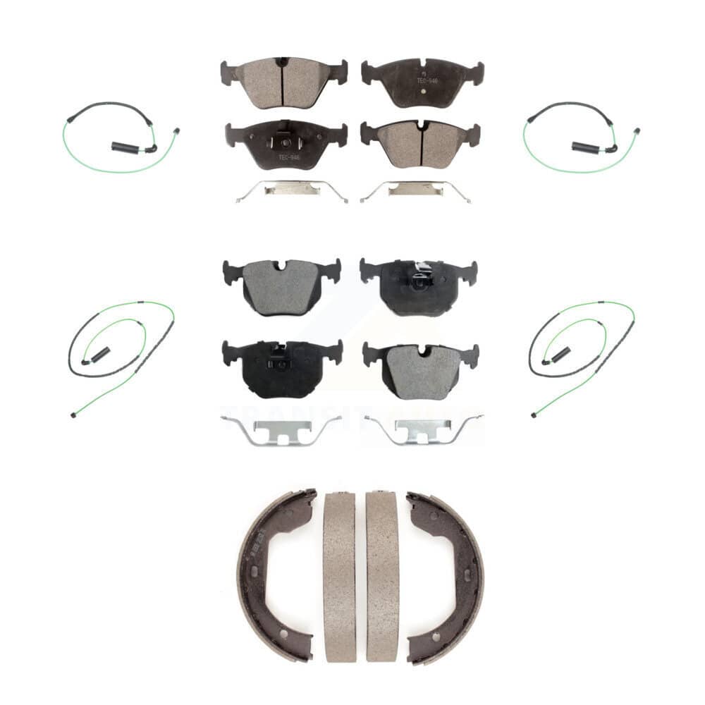 Positive Plus - KPW-100563 - Front and Rear Disc Brake Pad Kits