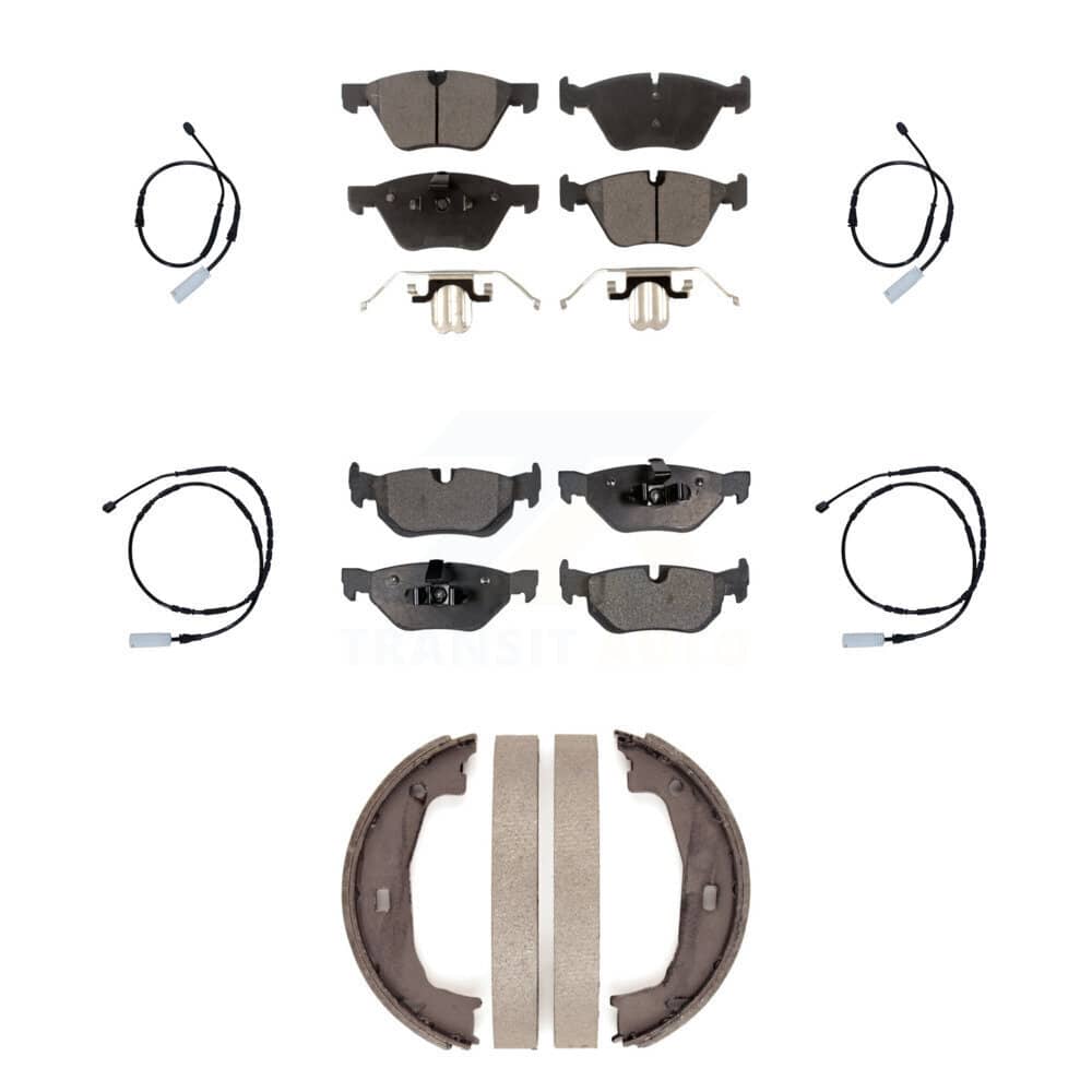 Positive Plus - KPW-100565 - Front and Rear Disc Brake Pad Kits