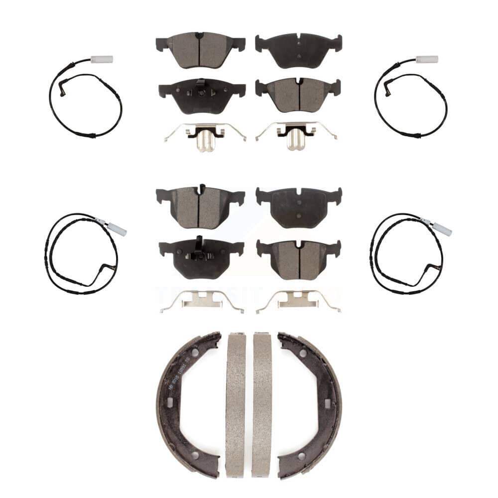 Positive Plus - KPW-100566 - Front and Rear Disc Brake Pad Kits