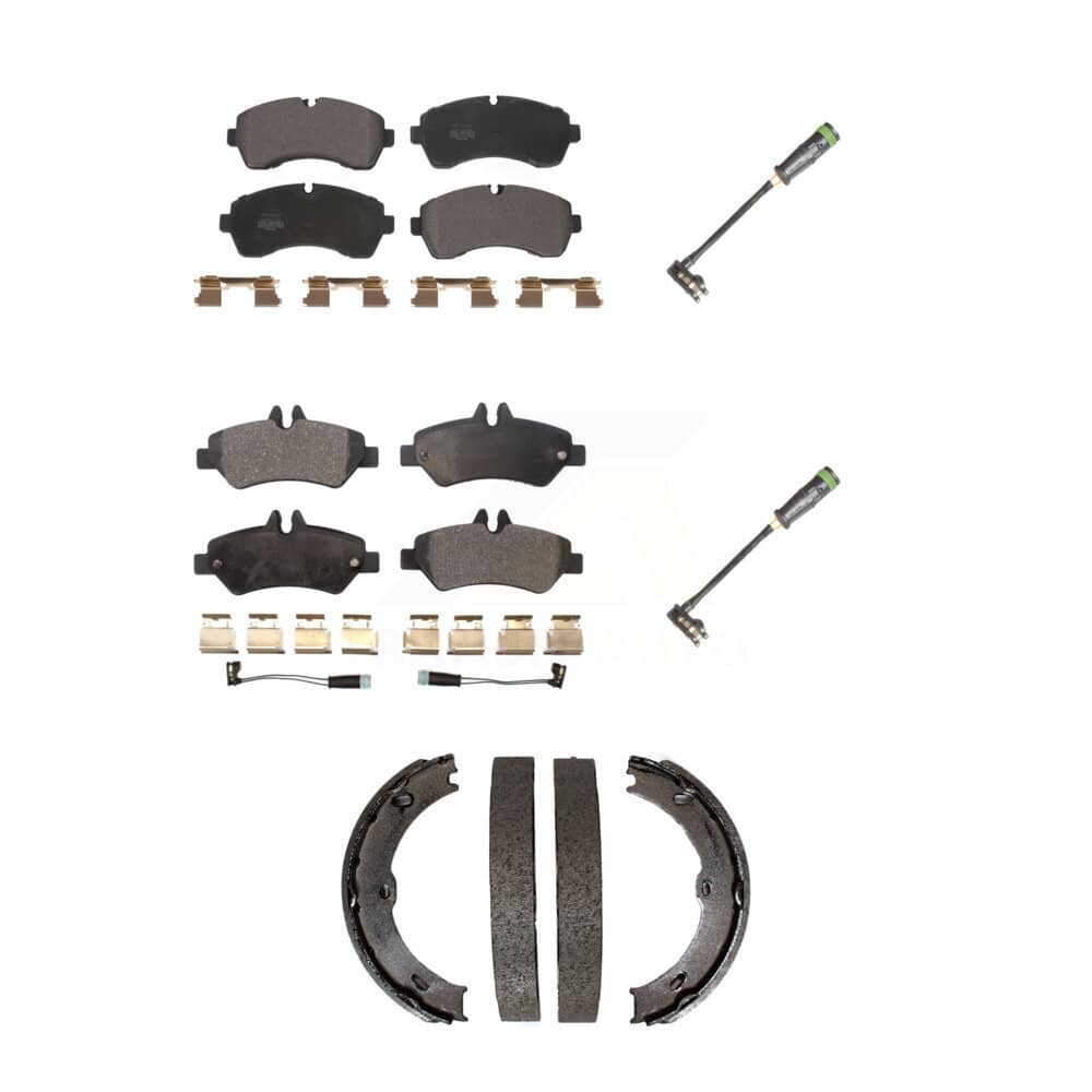 Positive Plus - KPW-101292 - Front and Rear Disc Brake Pad Kits