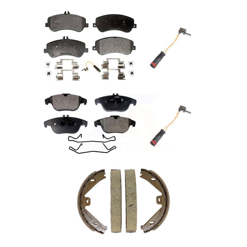 Positive Plus - KPW-101535 - Front and Rear Disc Brake Pad Kits