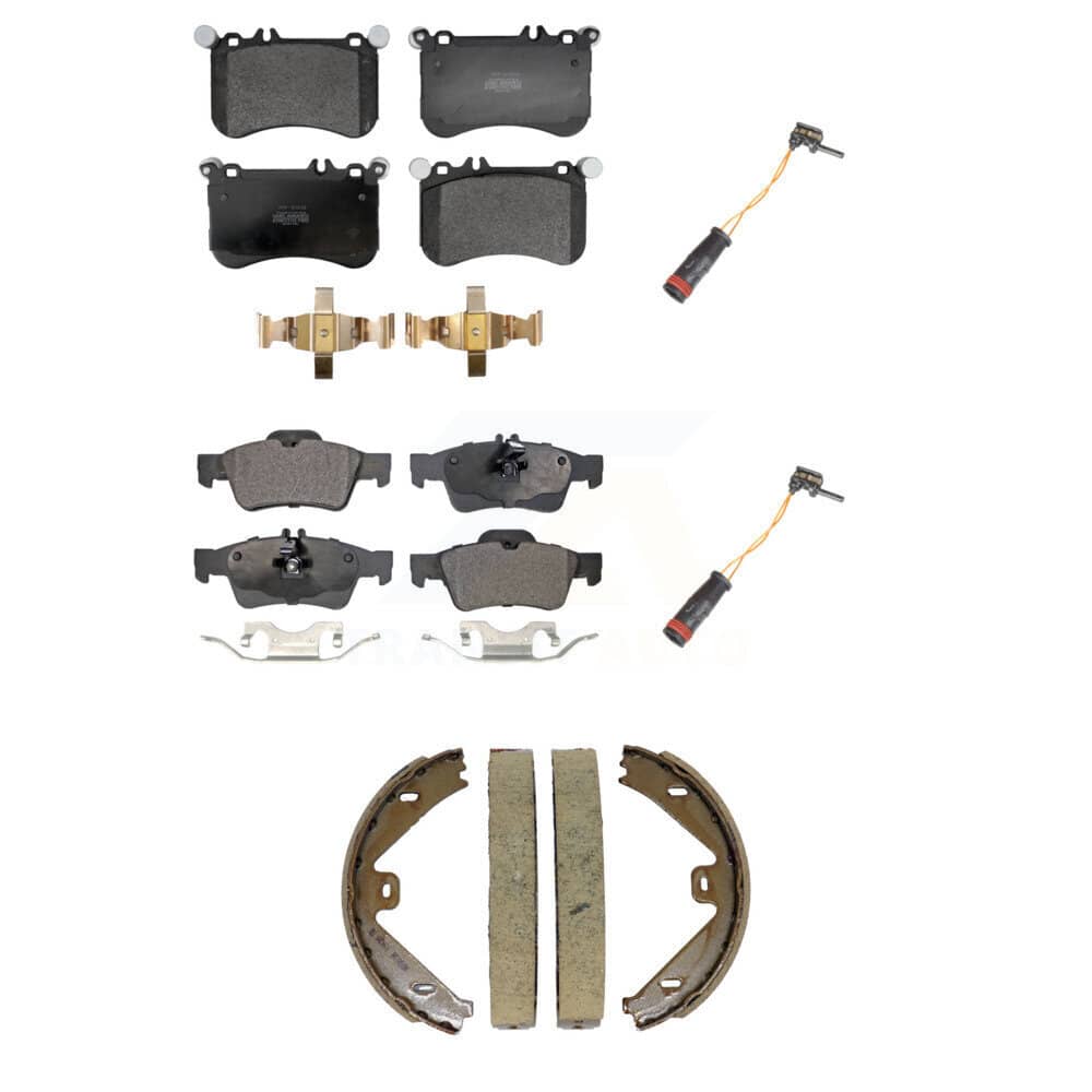 Positive Plus - KPW-101536 - Front and Rear Disc Brake Pad Kits