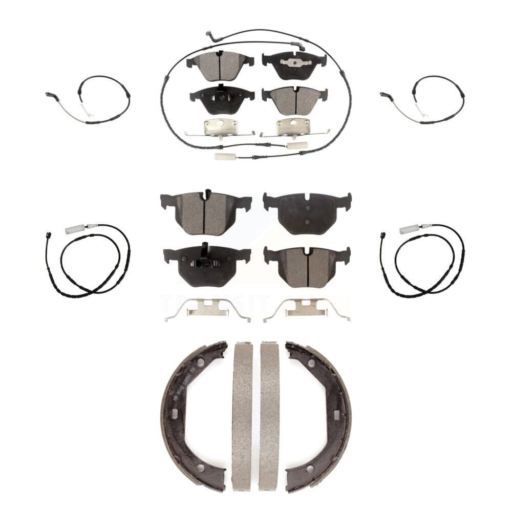 Positive Plus - KPW-101551 - Front and Rear Disc Brake Pad Kits