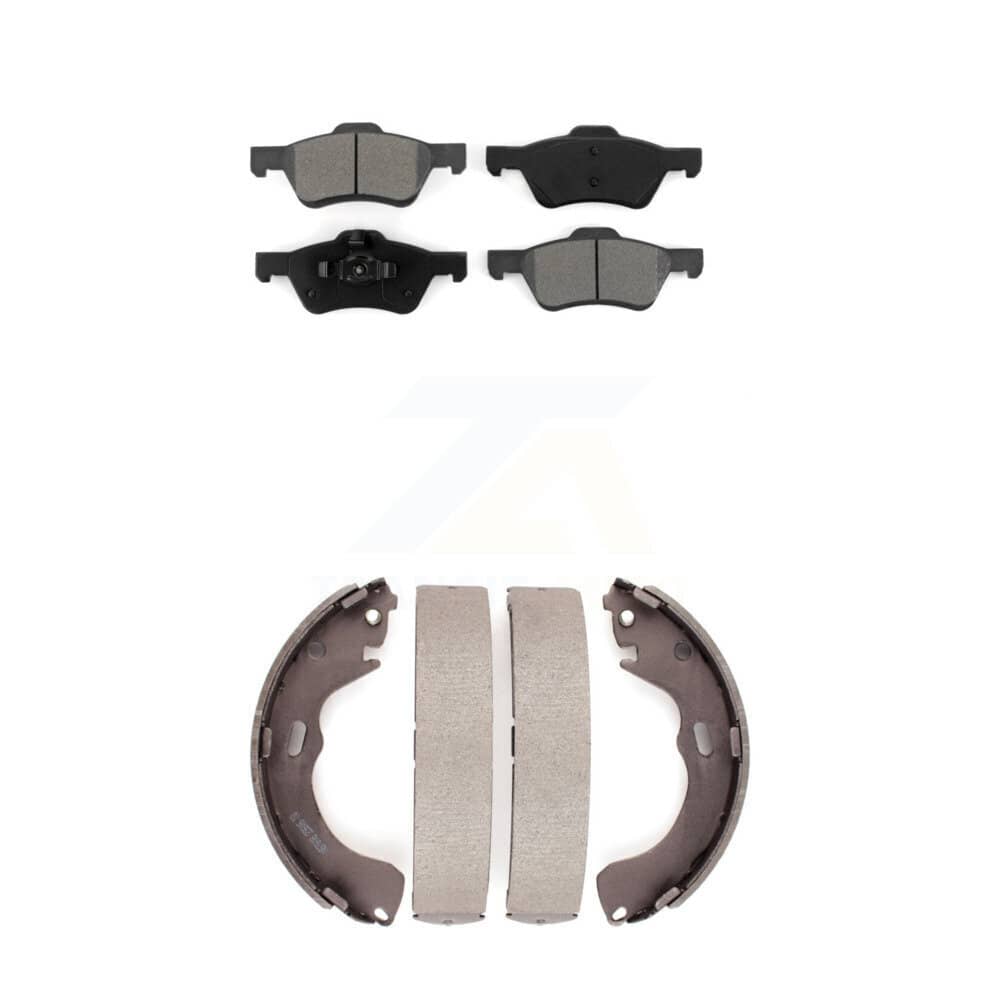 Transit Auto - KSN-100009 - Front and Rear Disc Brake Pad Kits