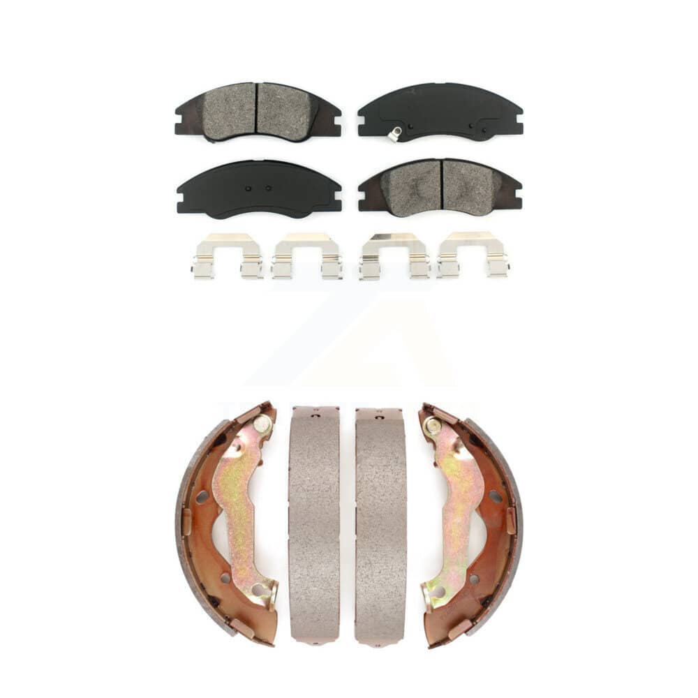 Transit Auto - KSN-100012 - Front and Rear Disc Brake Pad Kits