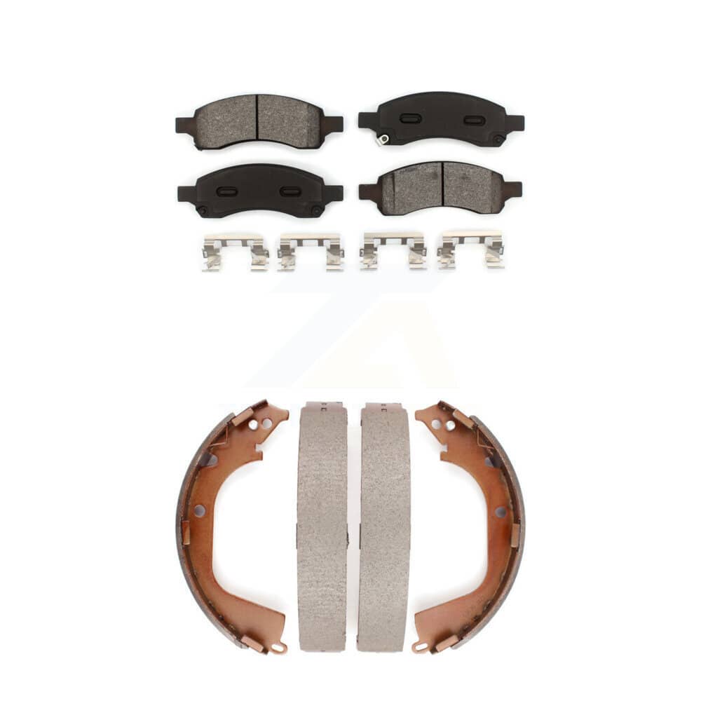 Transit Auto - KSN-100022 - Front and Rear Disc Brake Pad Kits