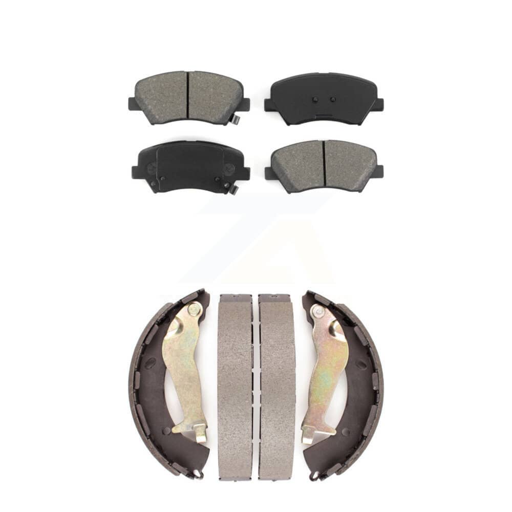 Transit Auto - KSN-100048 - Front and Rear Disc Brake Pad Kits