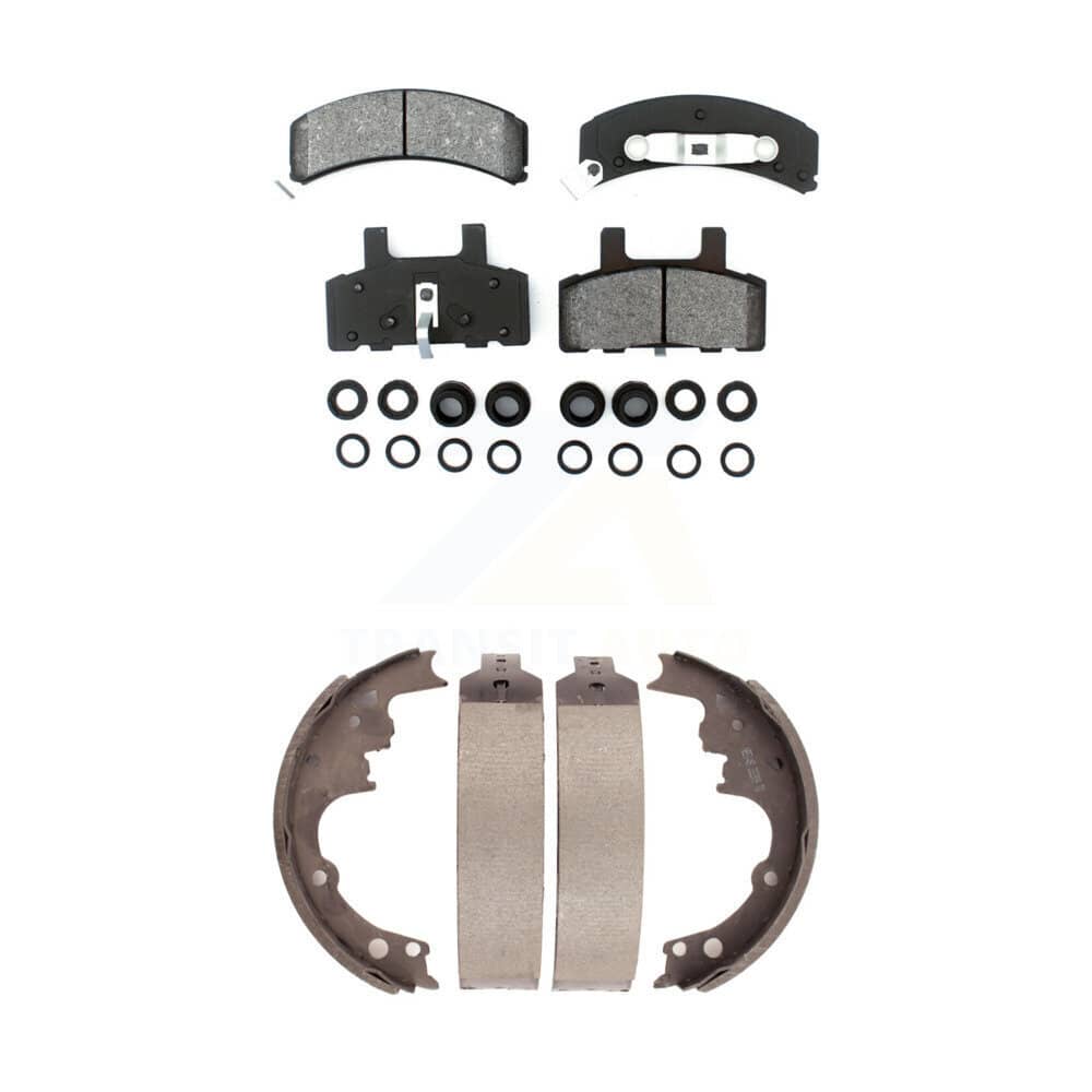 Transit Auto - KSN-100070 - Front and Rear Disc Brake Pad Kits