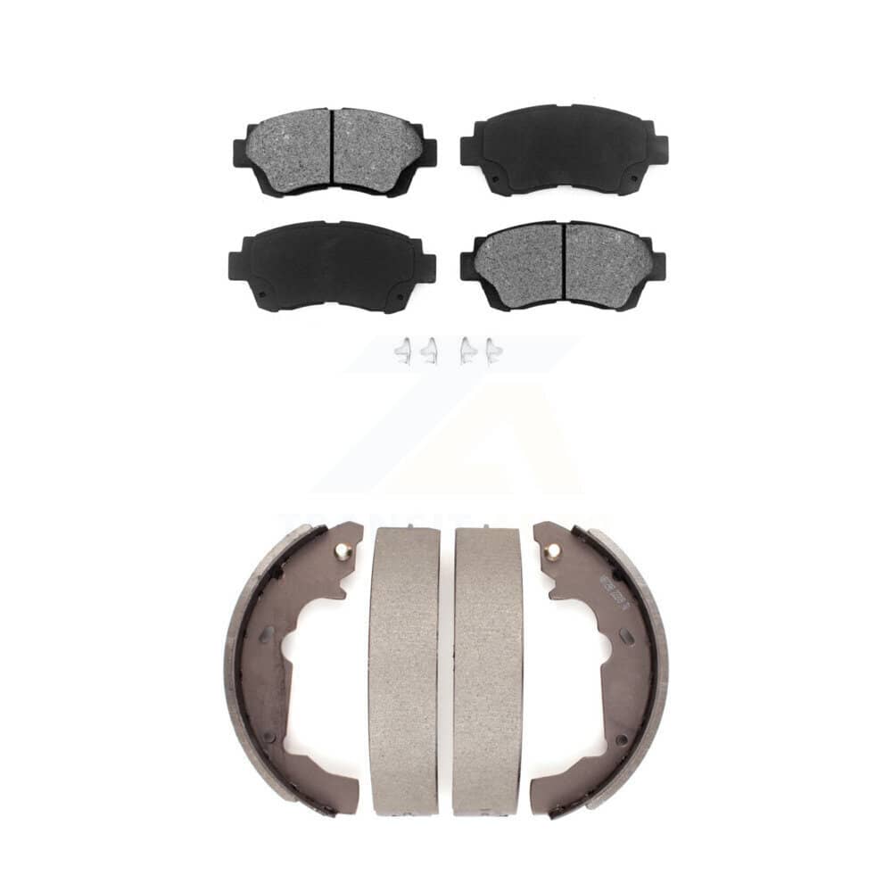 Transit Auto - KSN-100101 - Front and Rear Disc Brake Pad Kits