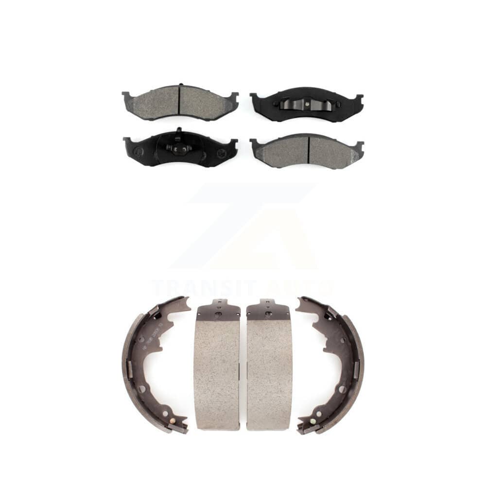 Transit Auto - KSN-100103 - Front and Rear Disc Brake Pad Kits
