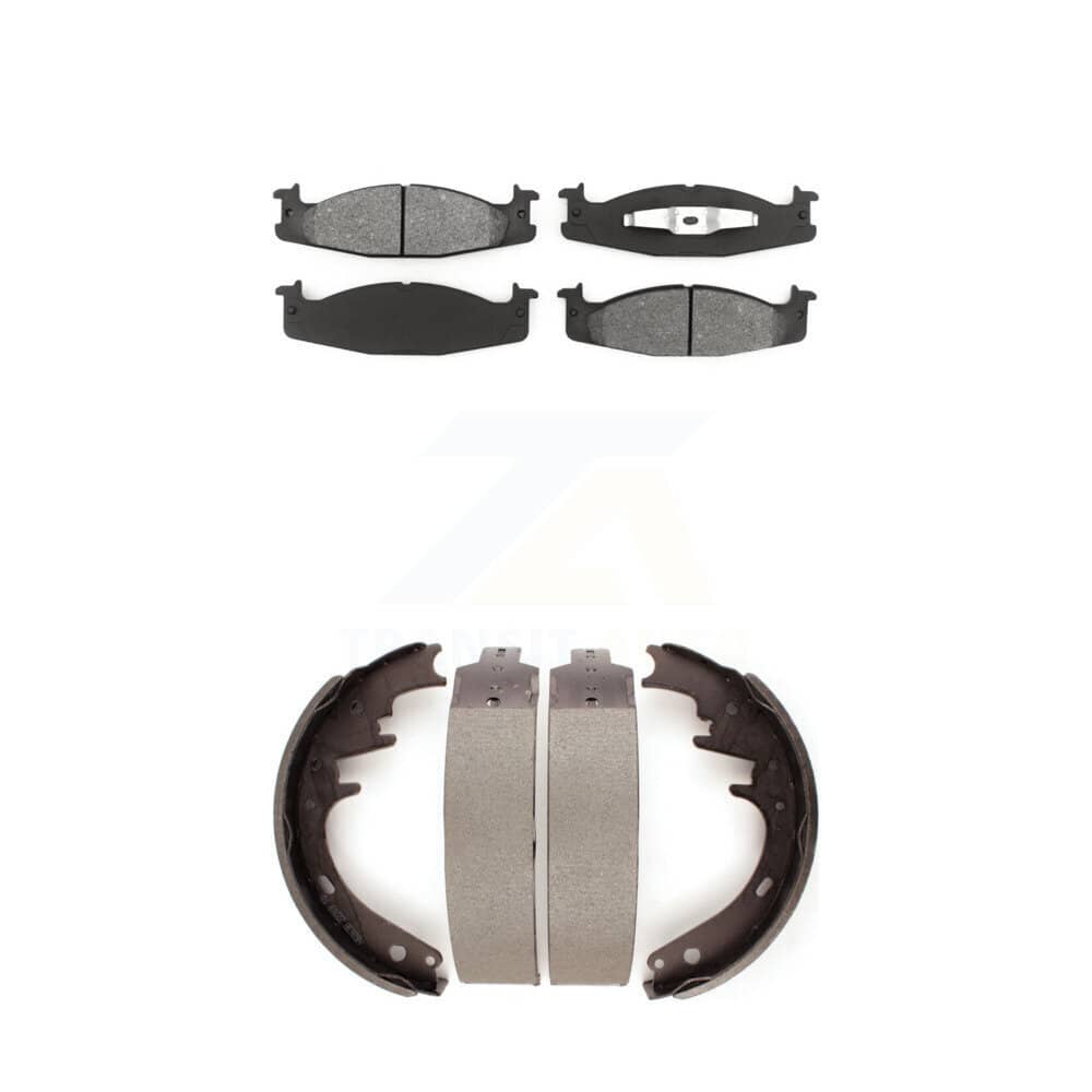 Transit Auto - KSN-100142 - Front and Rear Disc Brake Pad Kits