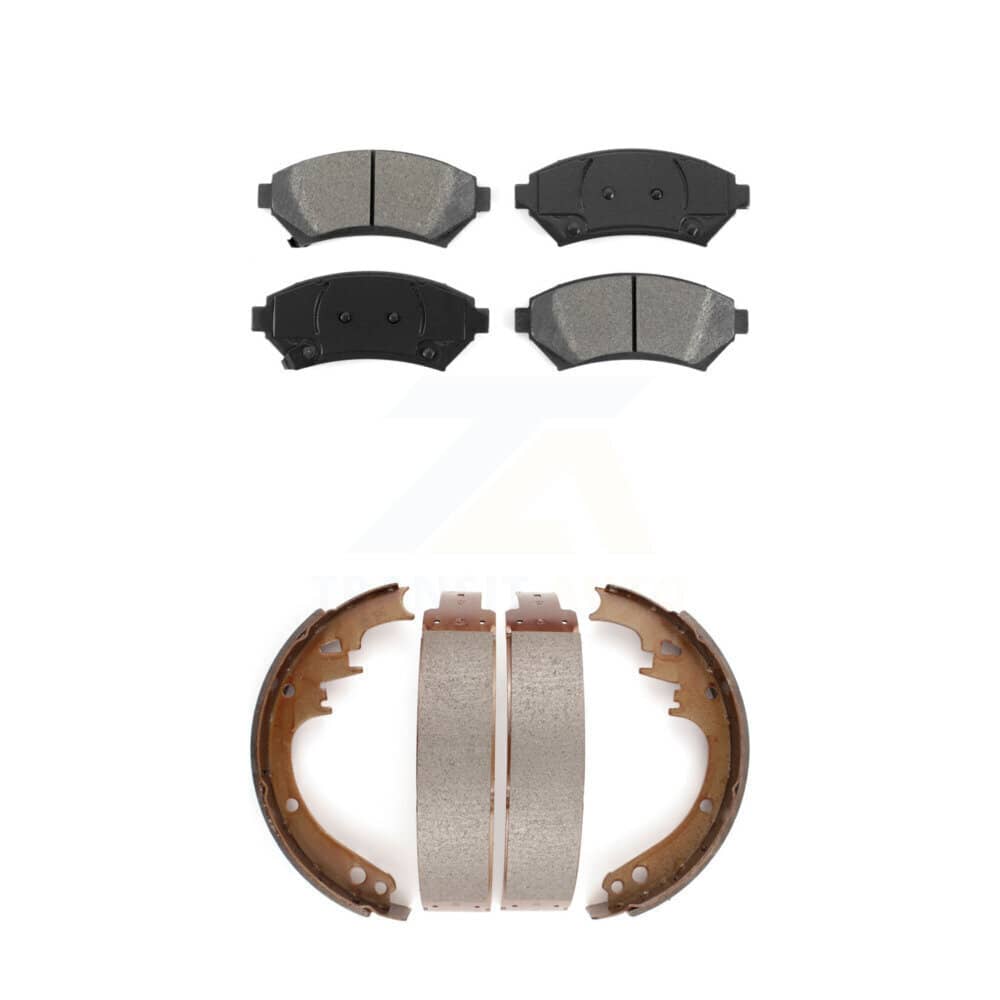 Transit Auto - KSN-100168 - Front and Rear Disc Brake Pad Kits