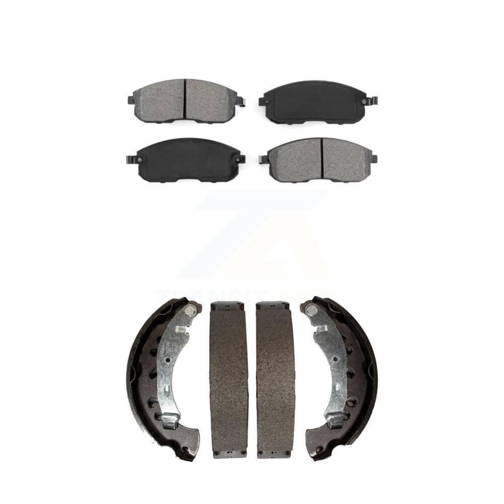 Transit Auto - KSN-100196 - Front and Rear Disc Brake Pad Kits