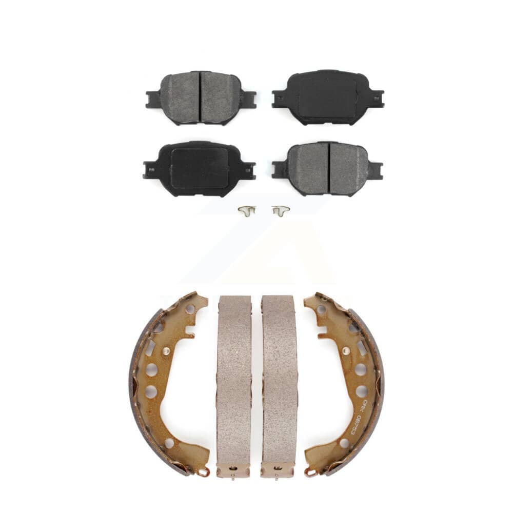 Transit Auto - KSN-100200 - Front and Rear Disc Brake Pad Kits