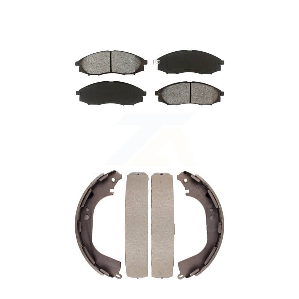 Transit Auto - KSN-100207 - Front and Rear Disc Brake Pad Kits