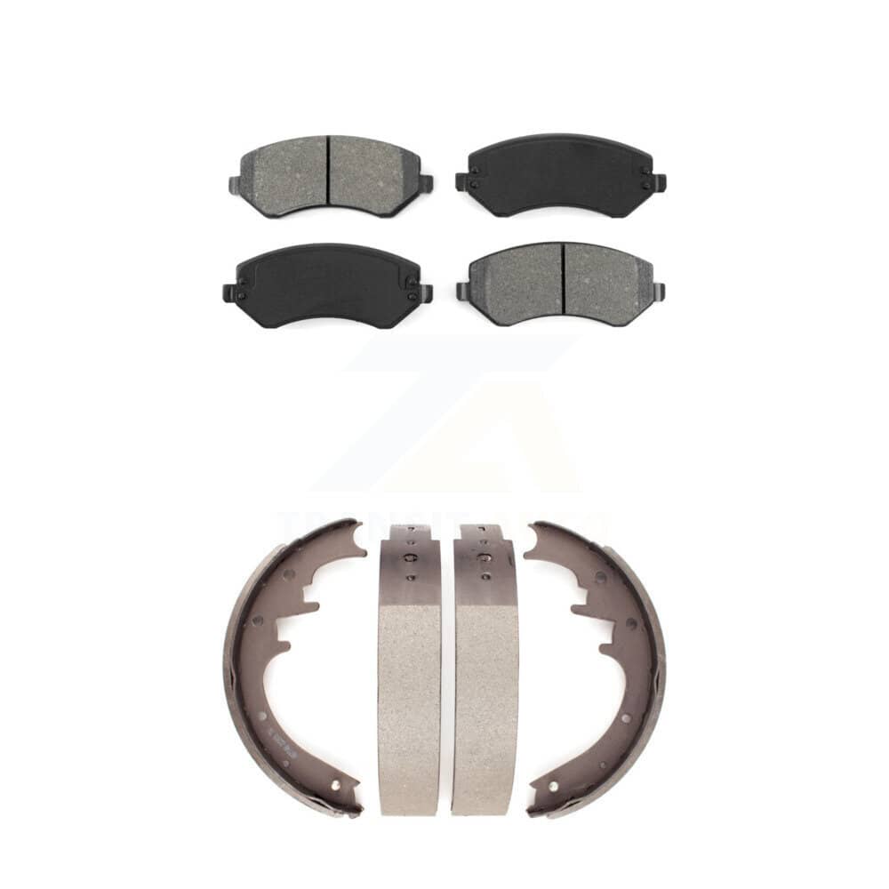 Transit Auto - KSN-100223 - Front and Rear Disc Brake Pad Kits