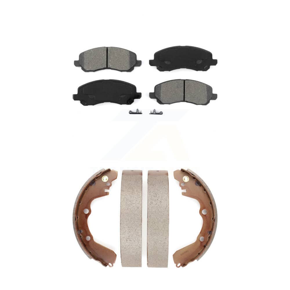 Transit Auto - KSN-100231 - Front and Rear Disc Brake Pad Kits