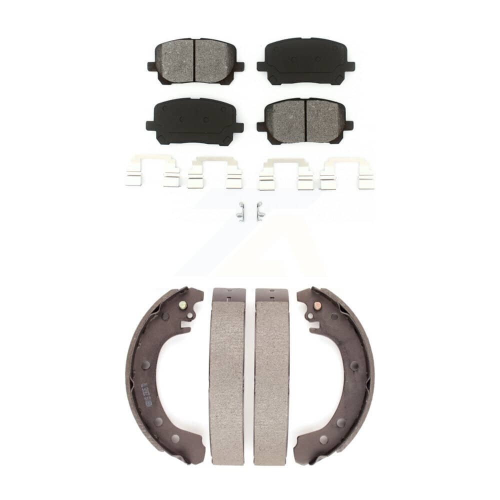Transit Auto - KSN-100251 - Front and Rear Disc Brake Pad Kits