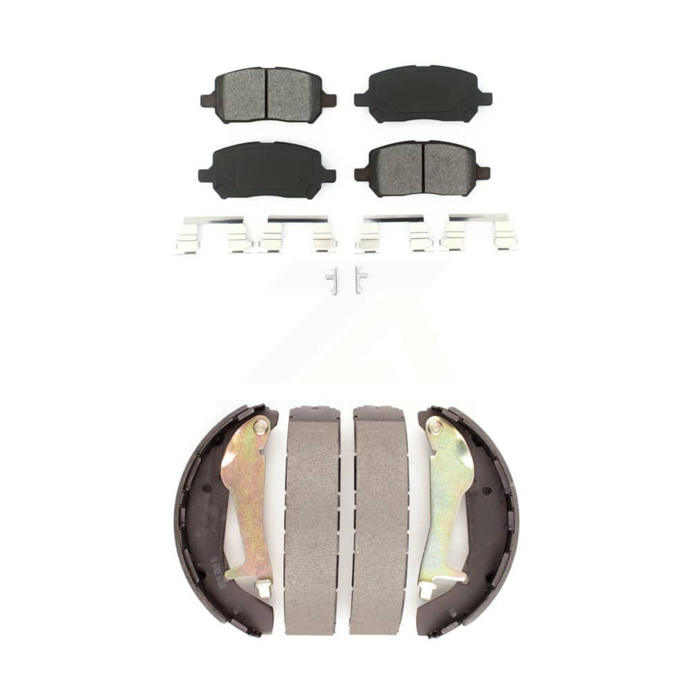 Transit Auto - KSN-100262 - Front and Rear Disc Brake Pad Kits