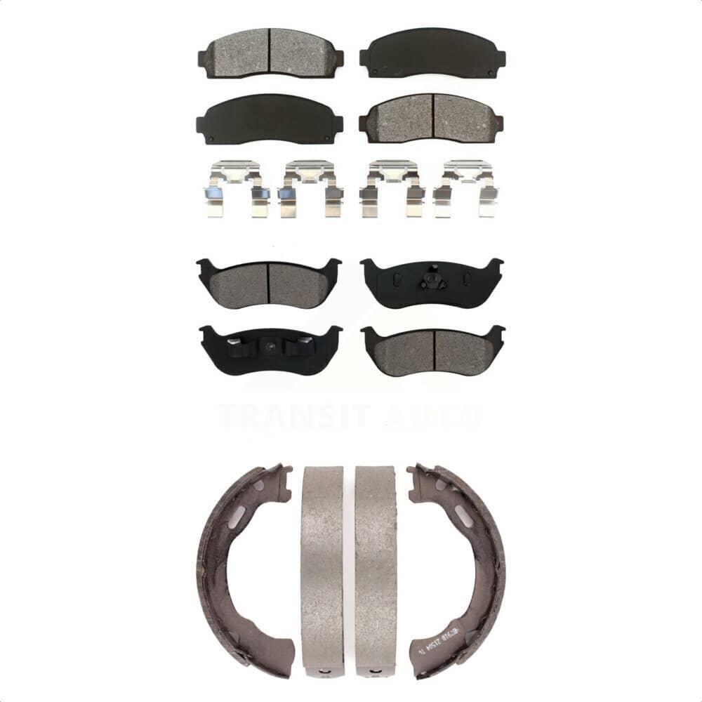 Transit Auto - KSN-100557 - Front and Rear Disc Brake Pad Kits