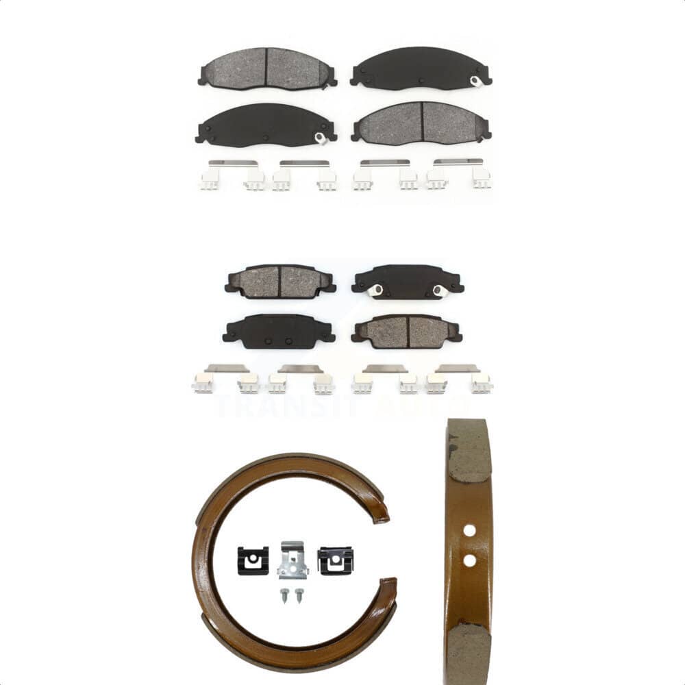 Transit Auto - KSN-100590 - Front and Rear Disc Brake Pad Kits