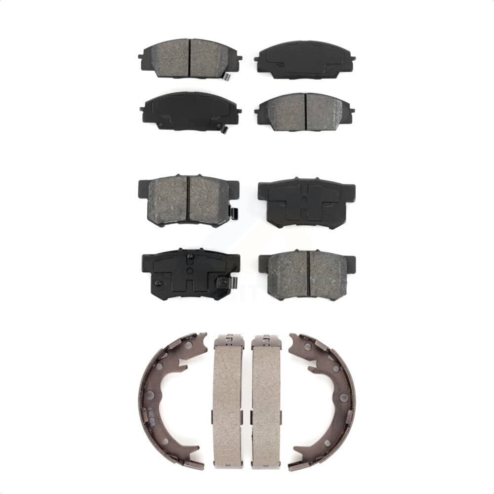 Transit Auto - KSN-100611 - Front and Rear Disc Brake Pad Kits