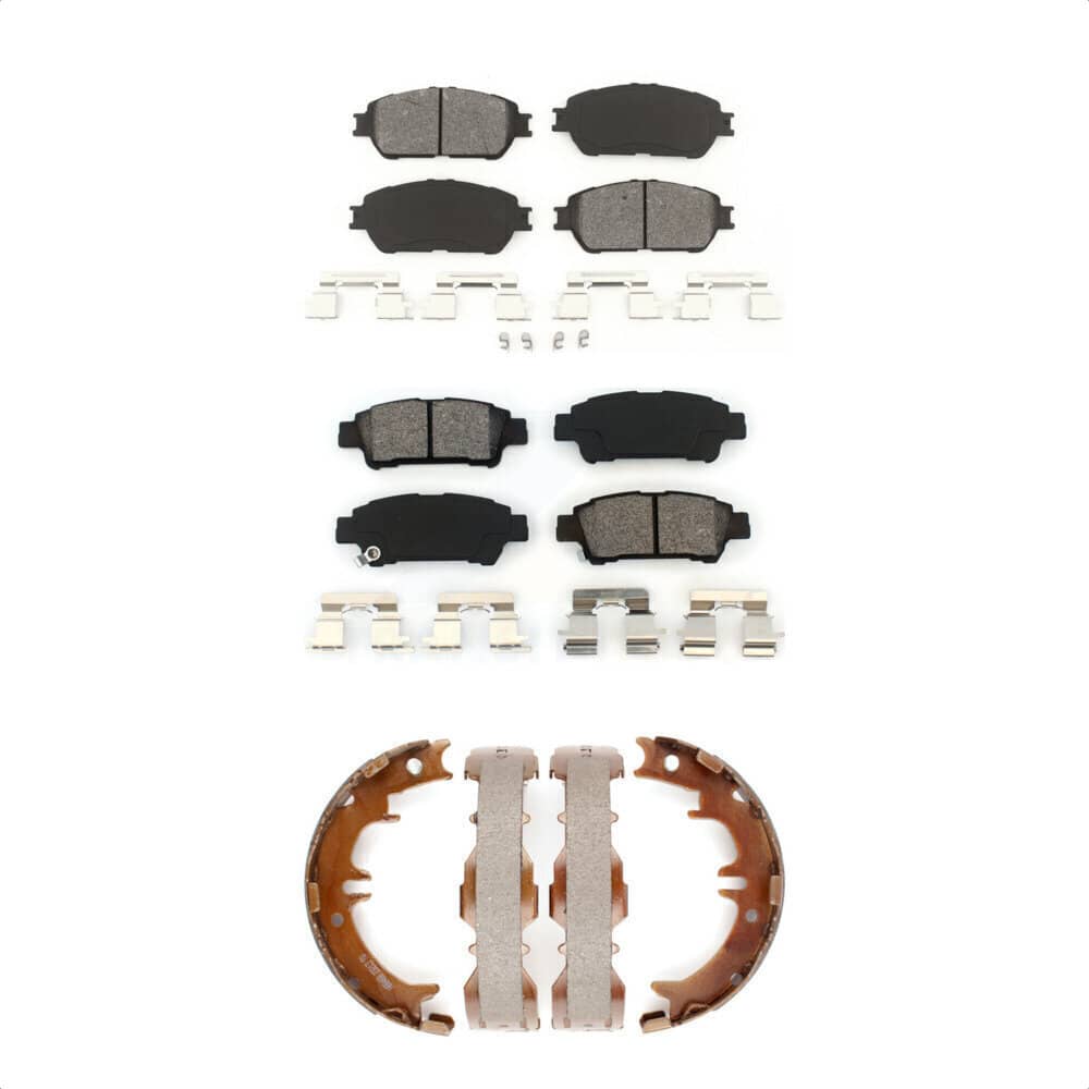 Transit Auto - KSN-100616 - Front and Rear Disc Brake Pad Kits