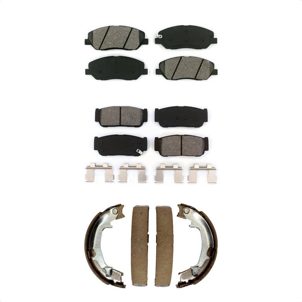 Transit Auto - KSN-100644 - Front and Rear Disc Brake Pad Kits