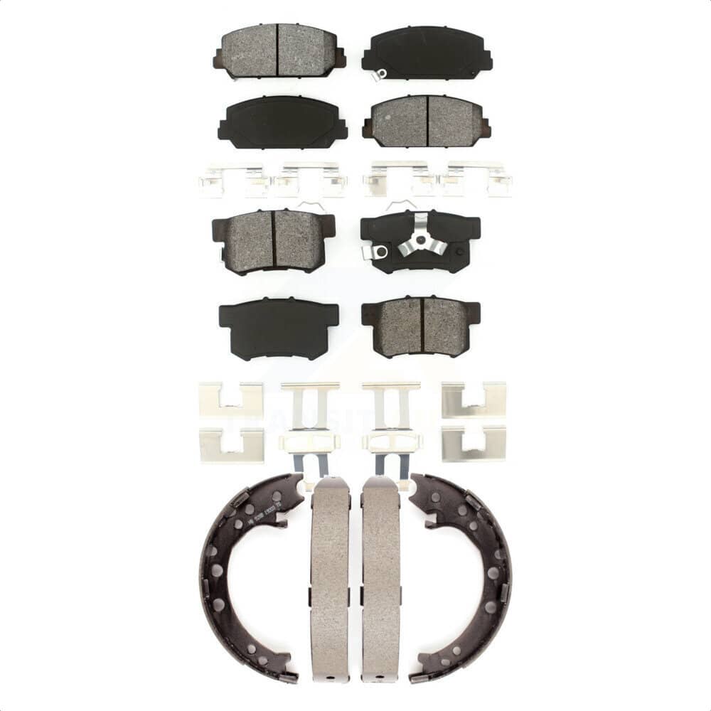 Transit Auto - KSN-100650 - Front and Rear Disc Brake Pad Kits