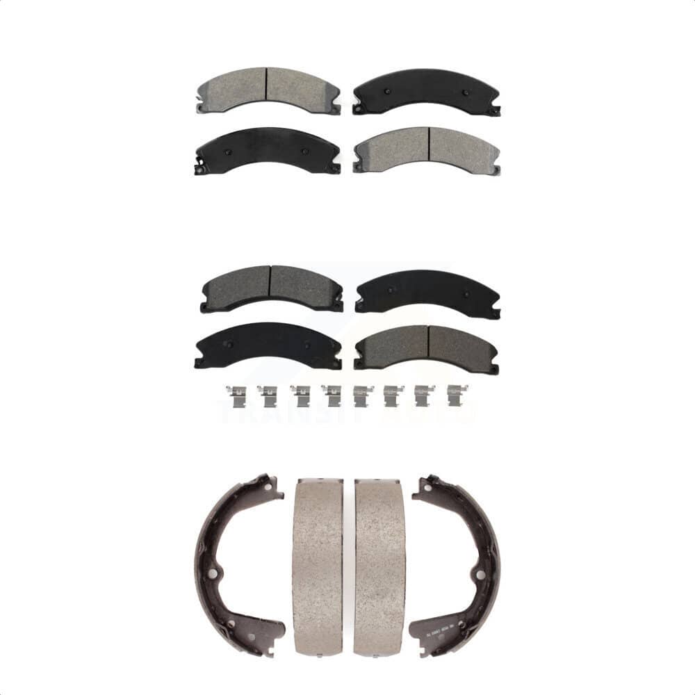 Transit Auto - KSN-100653 - Front and Rear Disc Brake Pad Kits