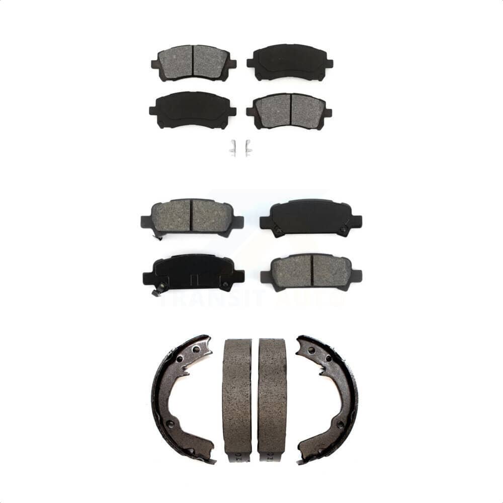 Transit Auto - KSN-100667 - Front and Rear Disc Brake Pad Kits