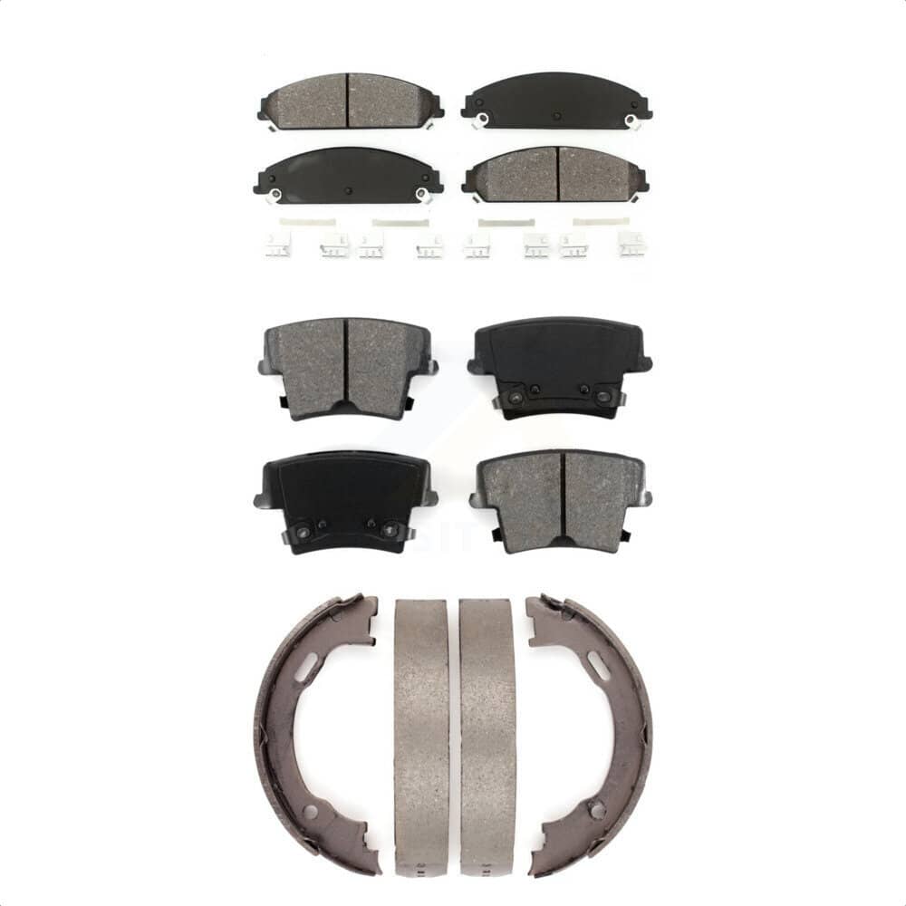Transit Auto - KSN-100671 - Front and Rear Disc Brake Pad Kits