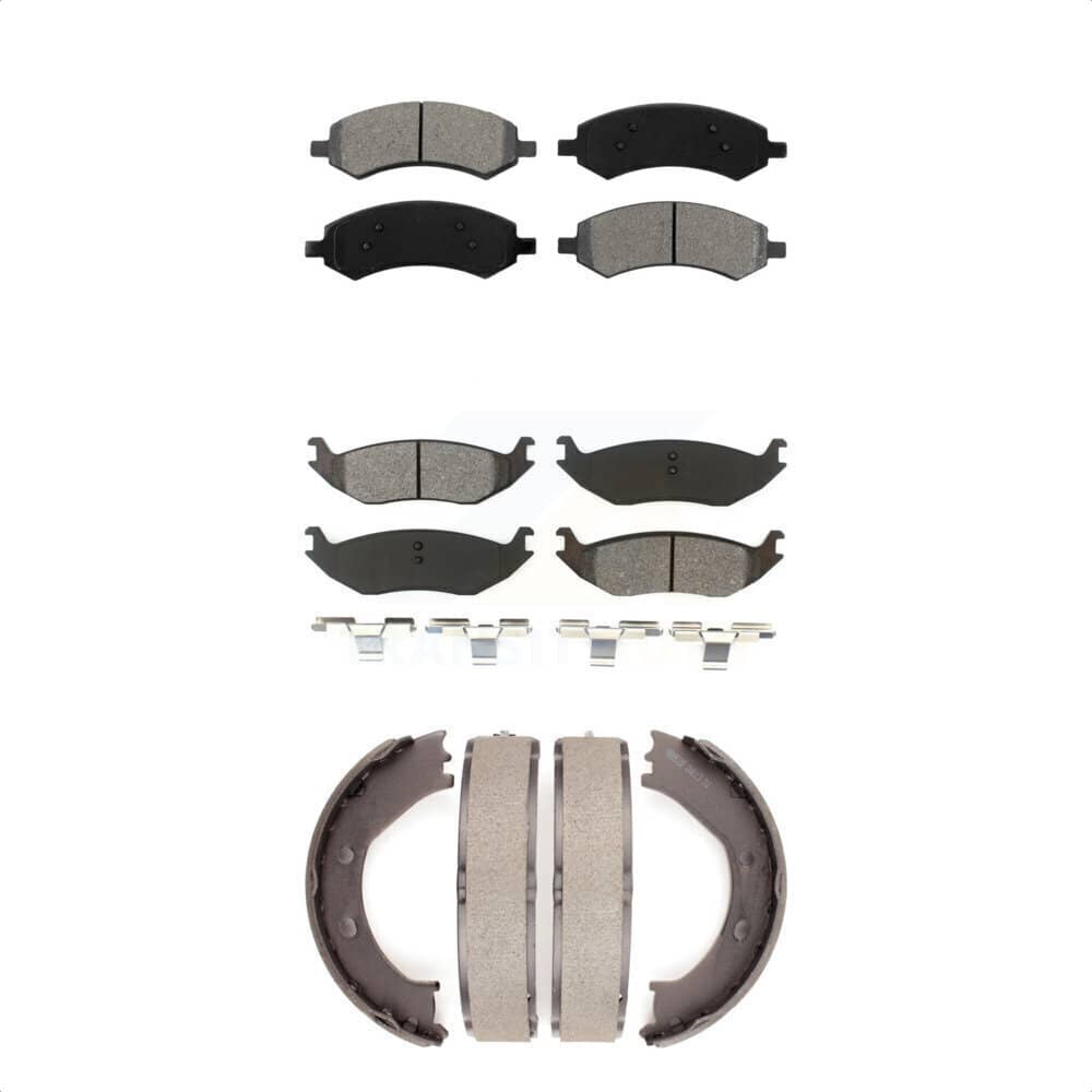 Transit Auto - KSN-100676 - Front and Rear Disc Brake Pad Kits