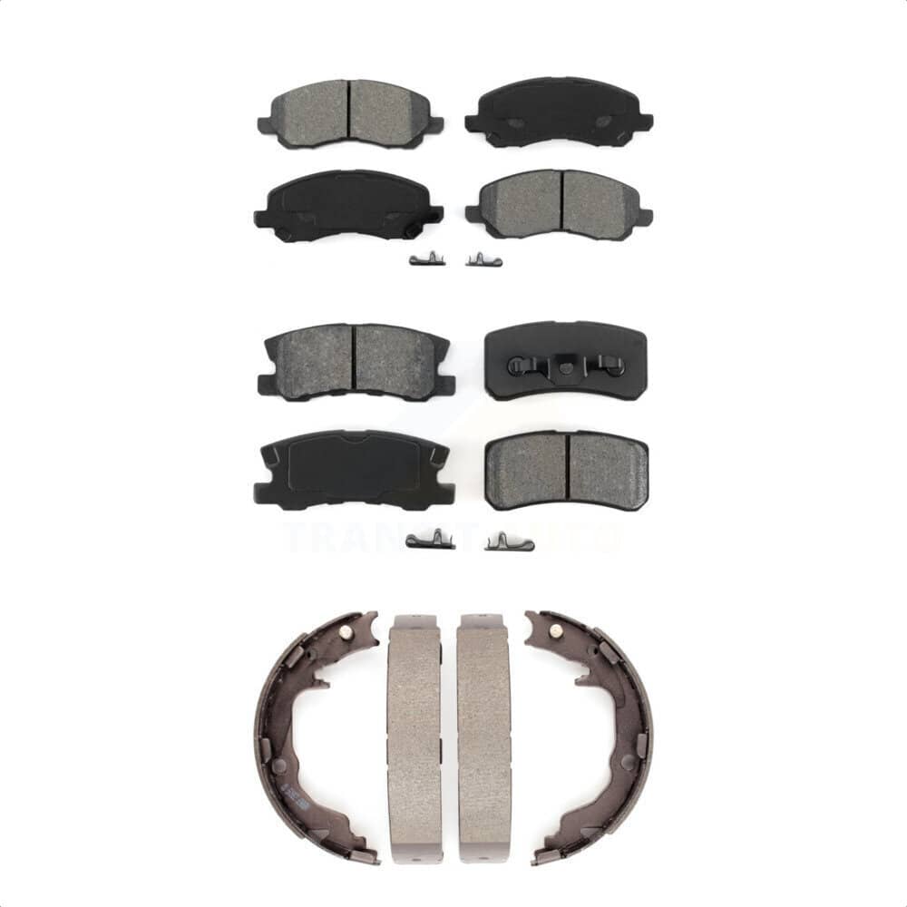 Transit Auto - KSN-100682 - Front and Rear Disc Brake Pad Kits