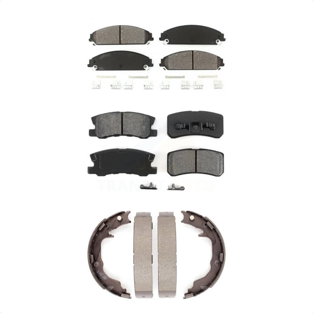 Transit Auto - KSN-100685 - Front and Rear Disc Brake Pad Kits