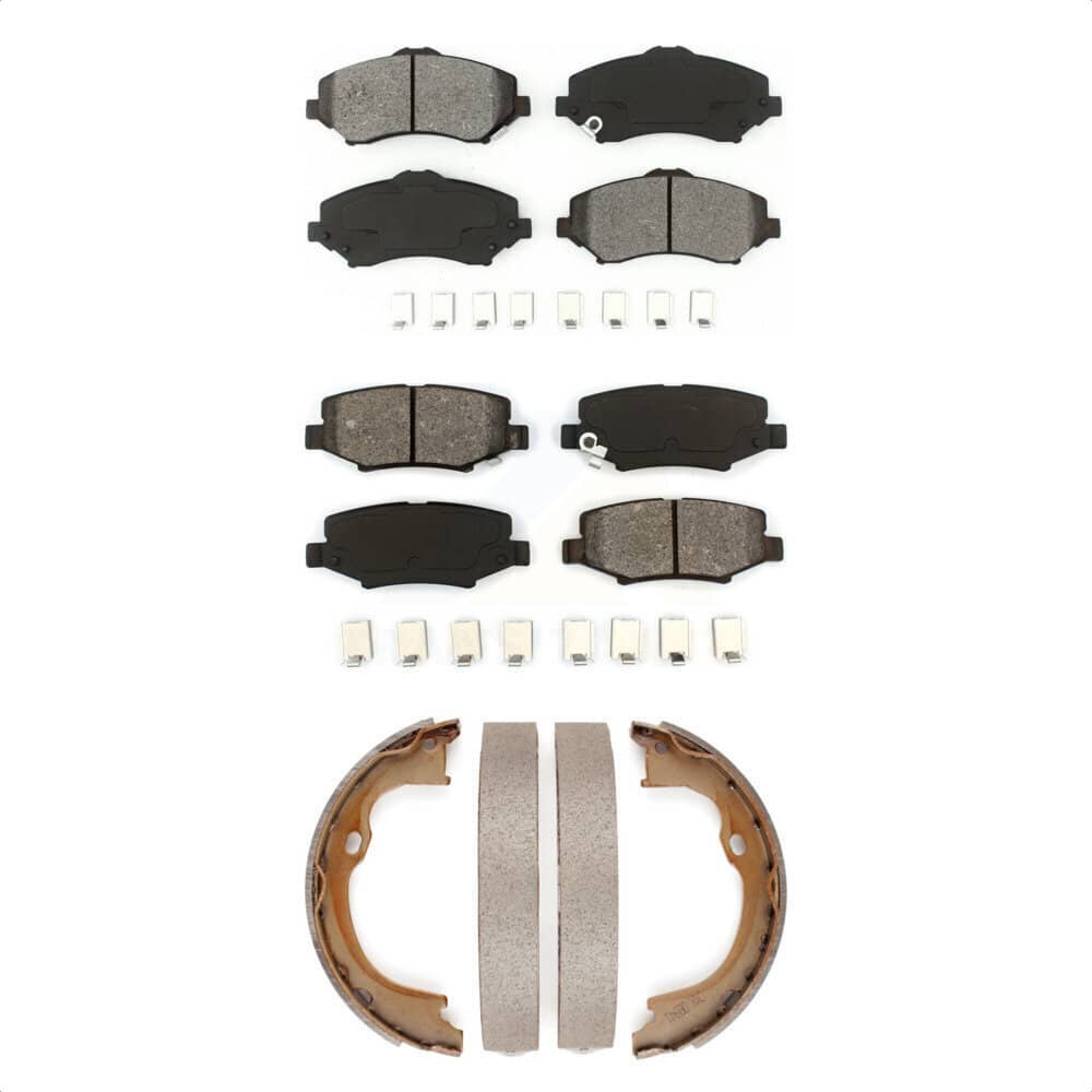 Transit Auto - KSN-100702 - Front and Rear Disc Brake Pad Kits