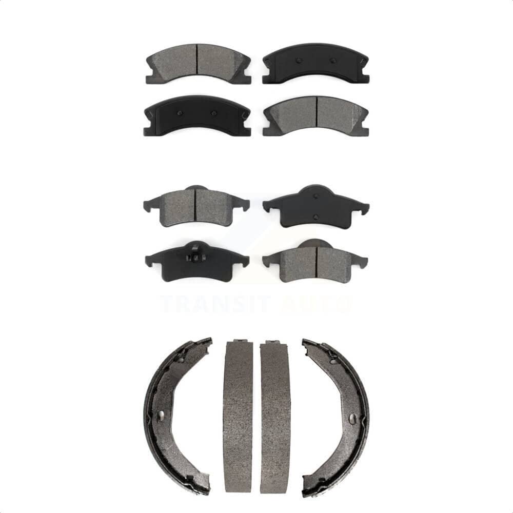 Transit Auto - KSN-100704 - Front and Rear Disc Brake Pad Kits