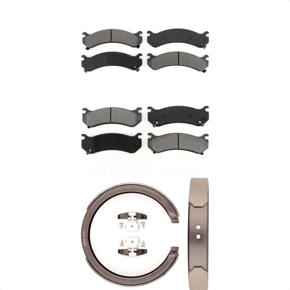 Transit Auto - KSN-100714 - Front and Rear Disc Brake Pad Kits