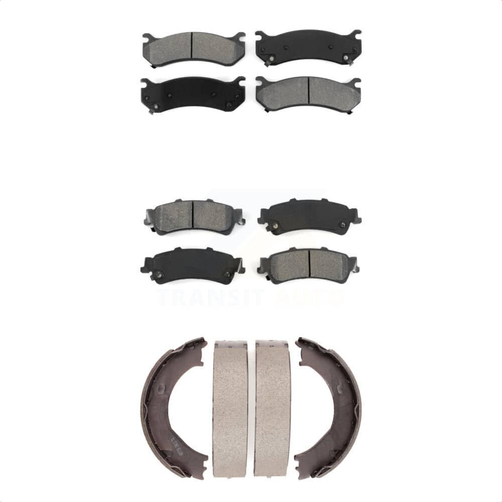 Transit Auto - KSN-100729 - Front and Rear Disc Brake Pad Kits