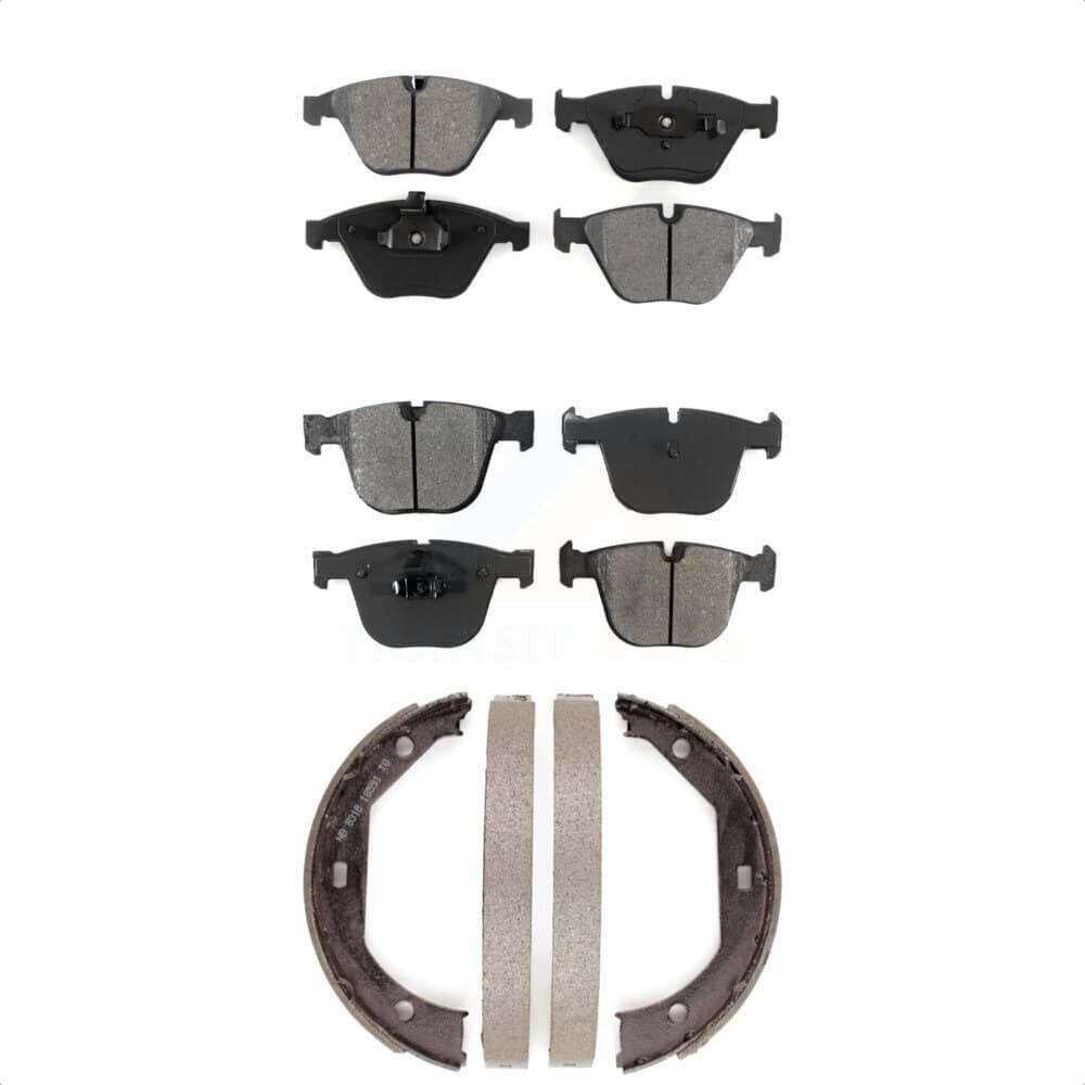 Transit Auto - KSN-100740 - Front and Rear Disc Brake Pad Kits