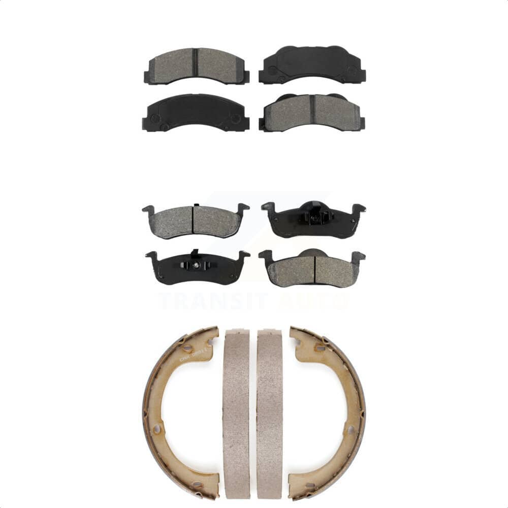Transit Auto - KSN-100748 - Front and Rear Disc Brake Pad Kits