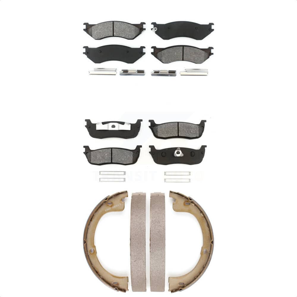 Transit Auto - KSN-100751 - Front and Rear Disc Brake Pad Kits