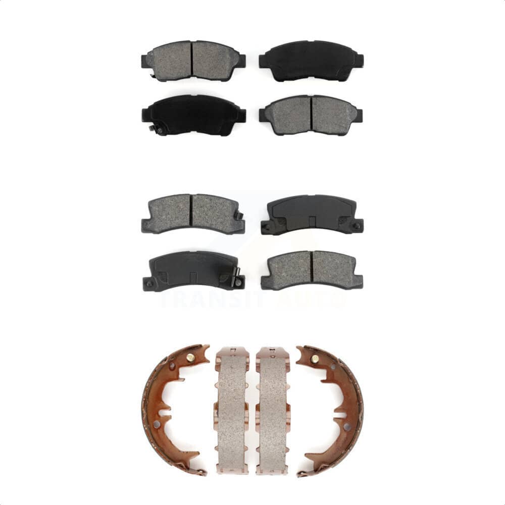 Transit Auto - KSN-100760 - Front and Rear Disc Brake Pad Kits