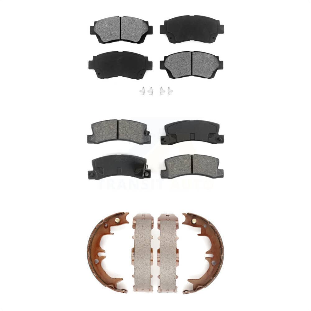 Transit Auto - KSN-100763 - Front and Rear Disc Brake Pad Kits