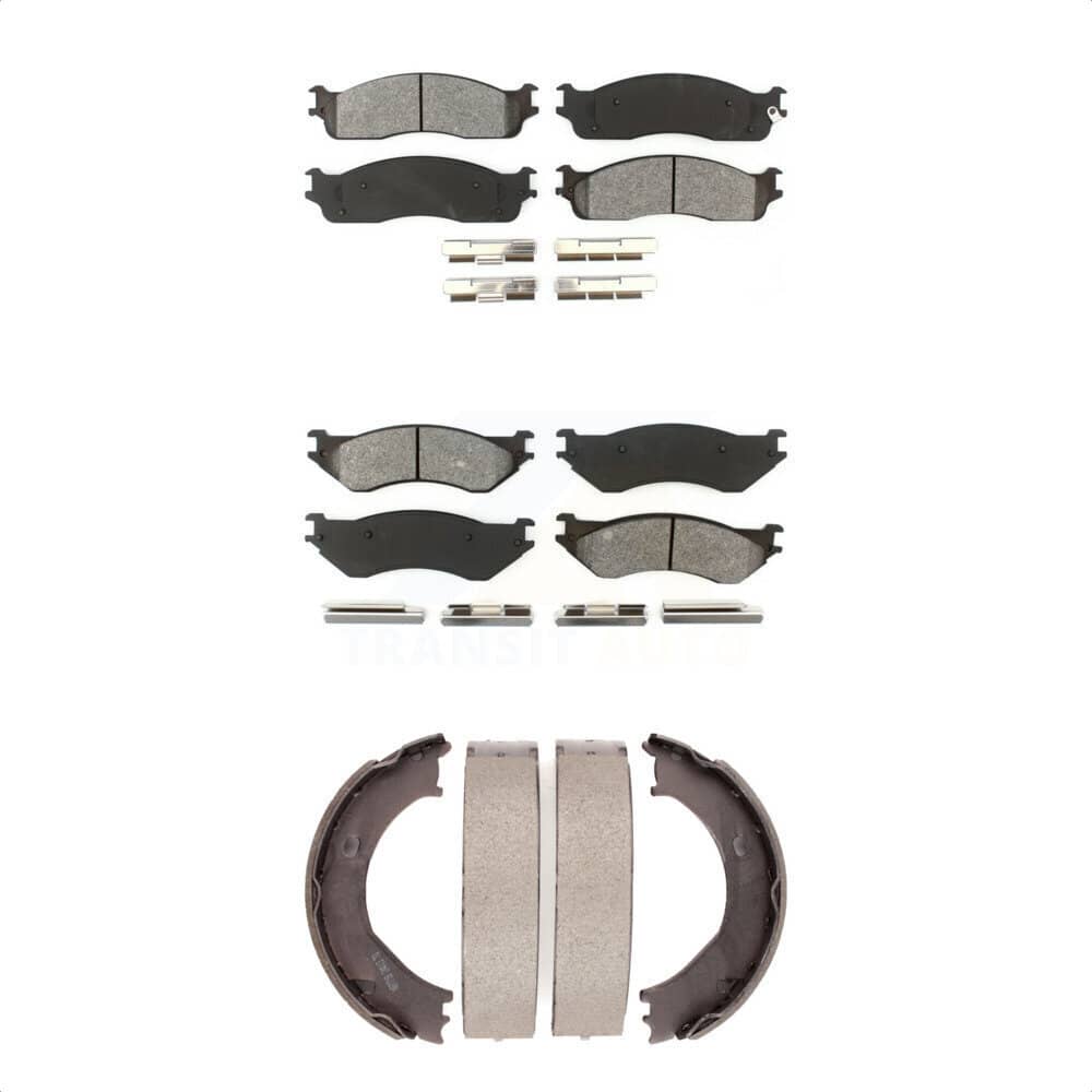 Transit Auto - KSN-100776 - Front and Rear Disc Brake Pad Kits