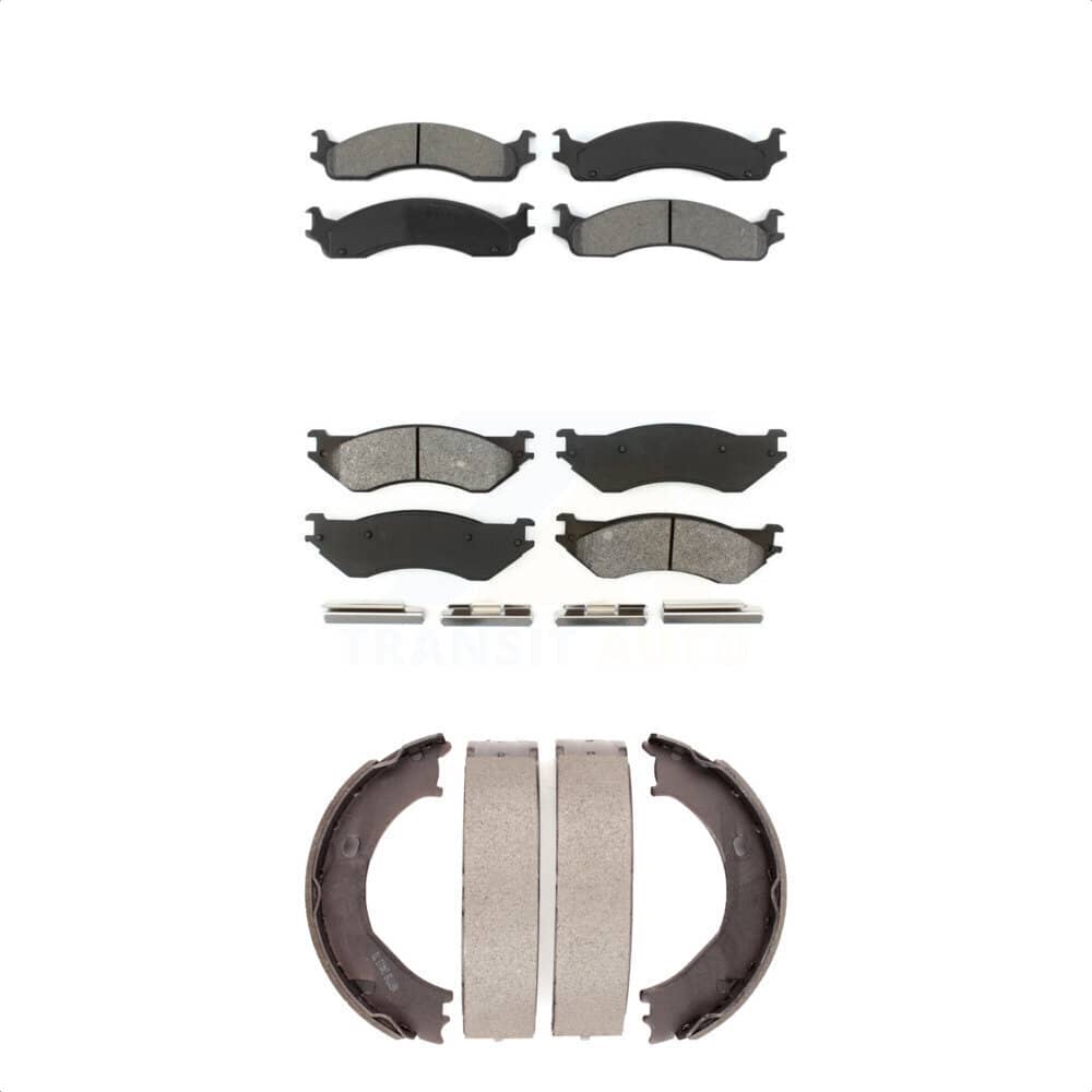 Transit Auto - KSN-100778 - Front and Rear Disc Brake Pad Kits
