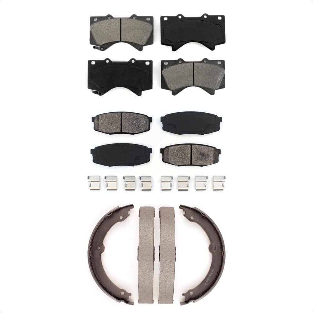 Transit Auto - KSN-100789 - Front and Rear Disc Brake Pad Kits
